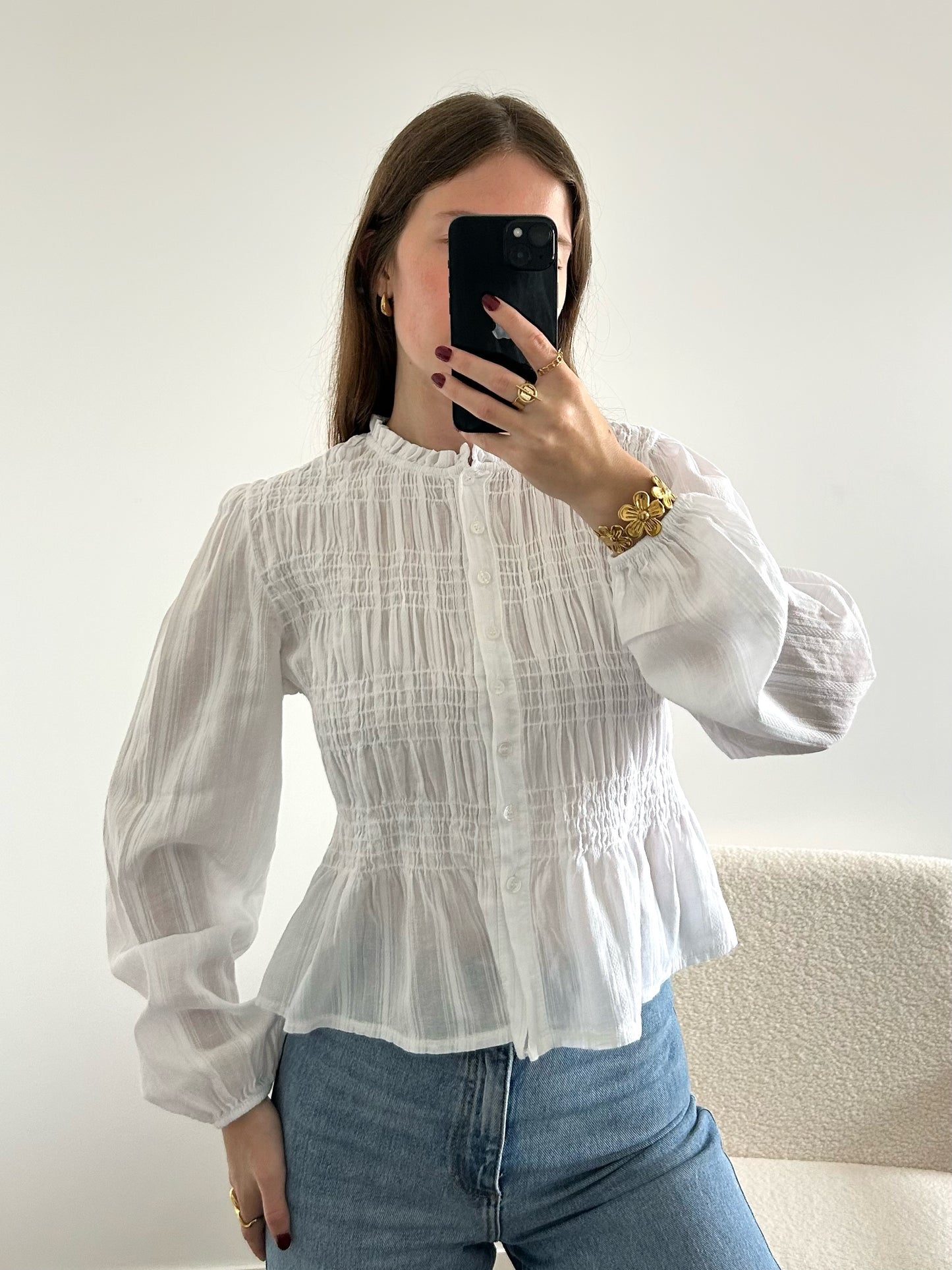 Blouse EMMA blanche
