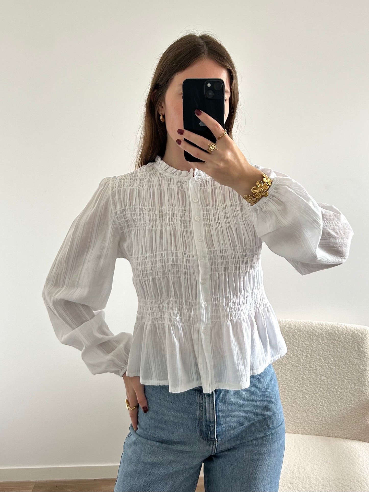 Blouse EMMA blanche