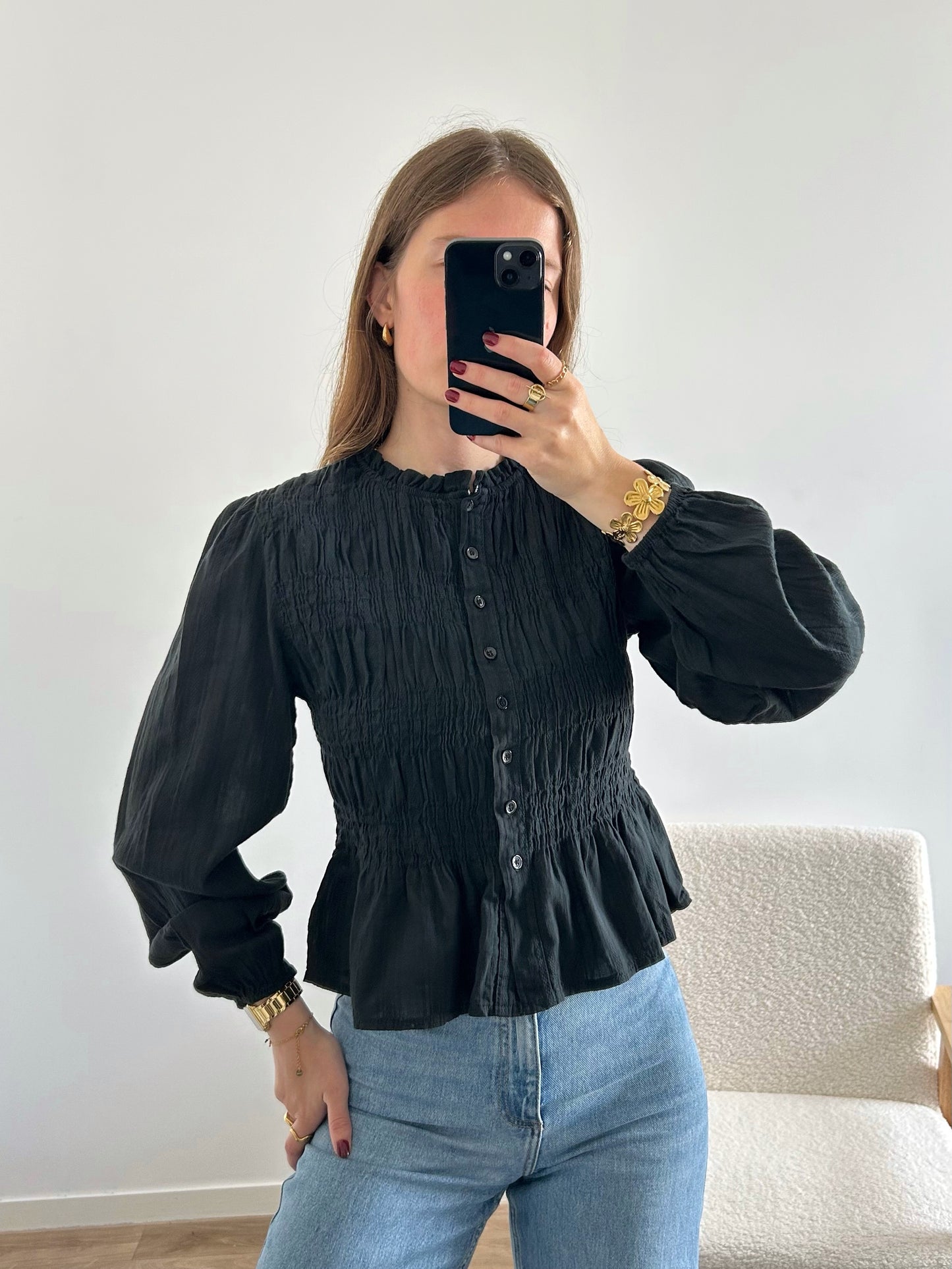 Blouse EMMA noire