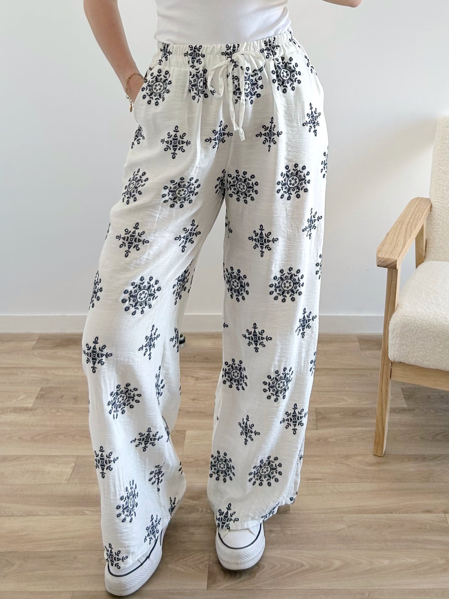 Pantalon JADE blanc