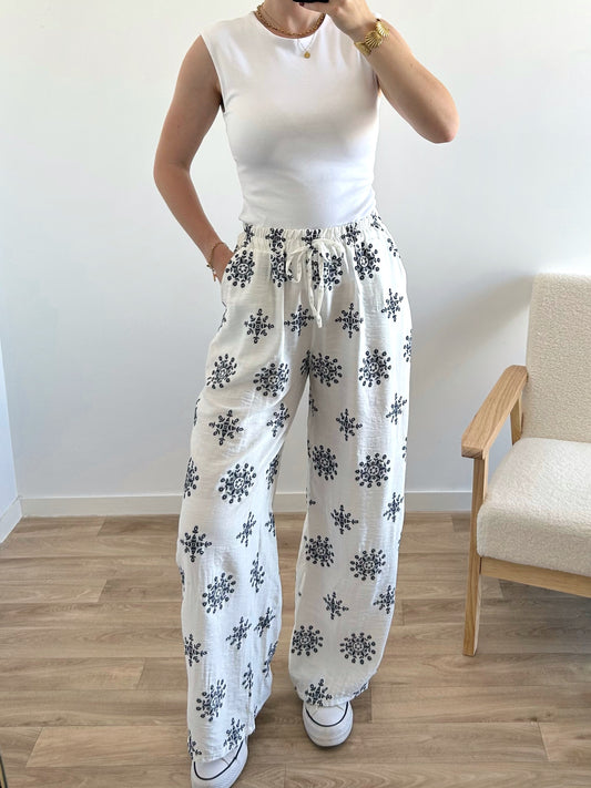 Pantalon JADE blanc