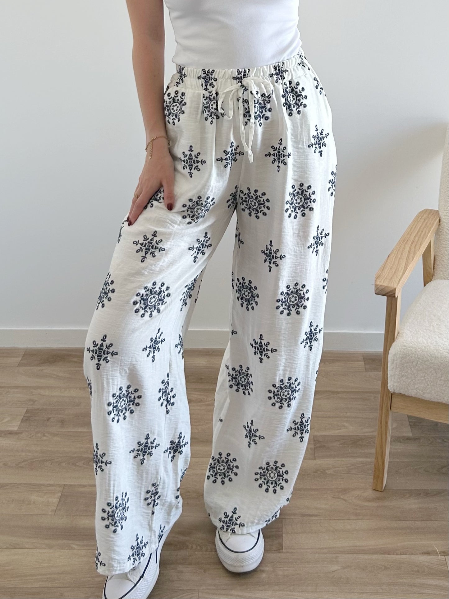 Pantalon JADE blanc