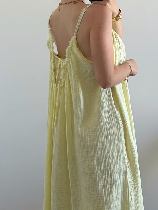 Robe LOUISE jaune