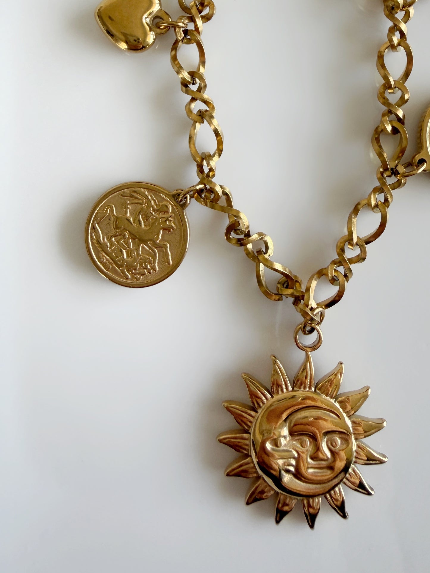 Bracelet breloques SUN