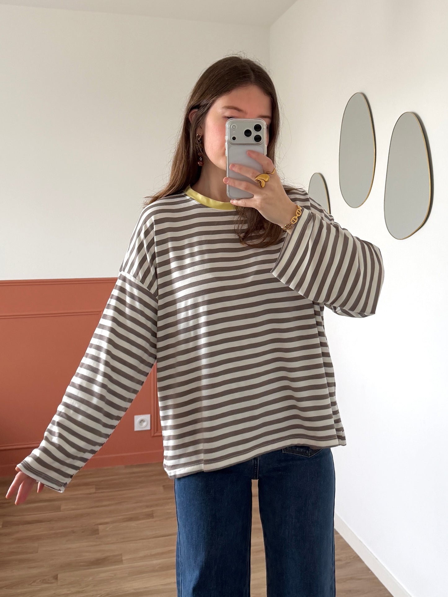 T-shirt VICTORIA taupe
