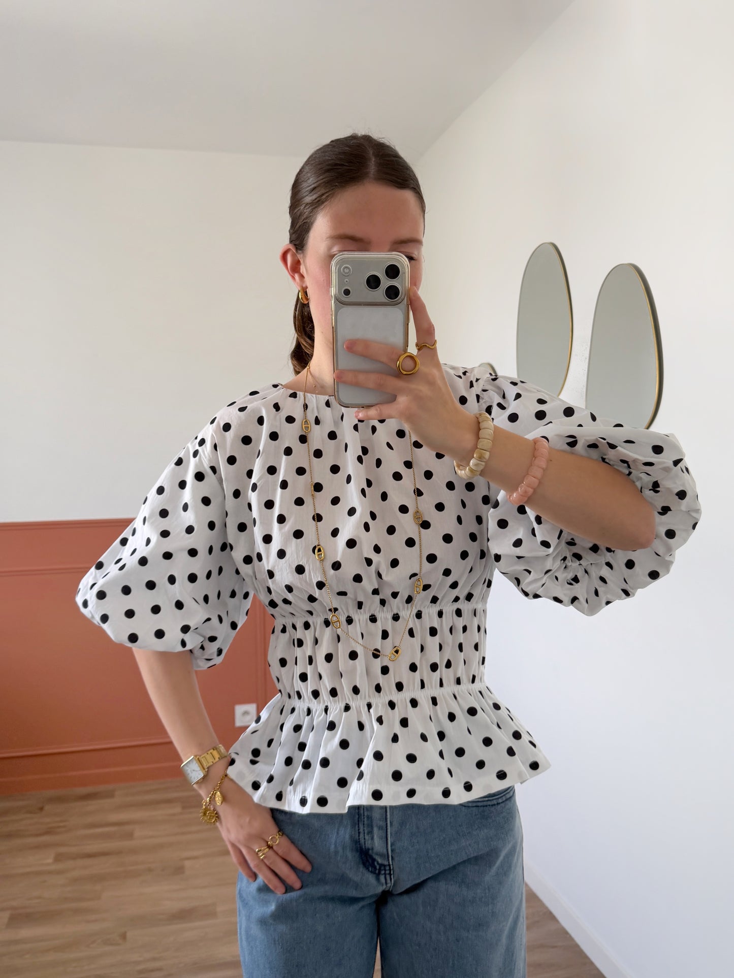 Blouse DANAÉ blanche