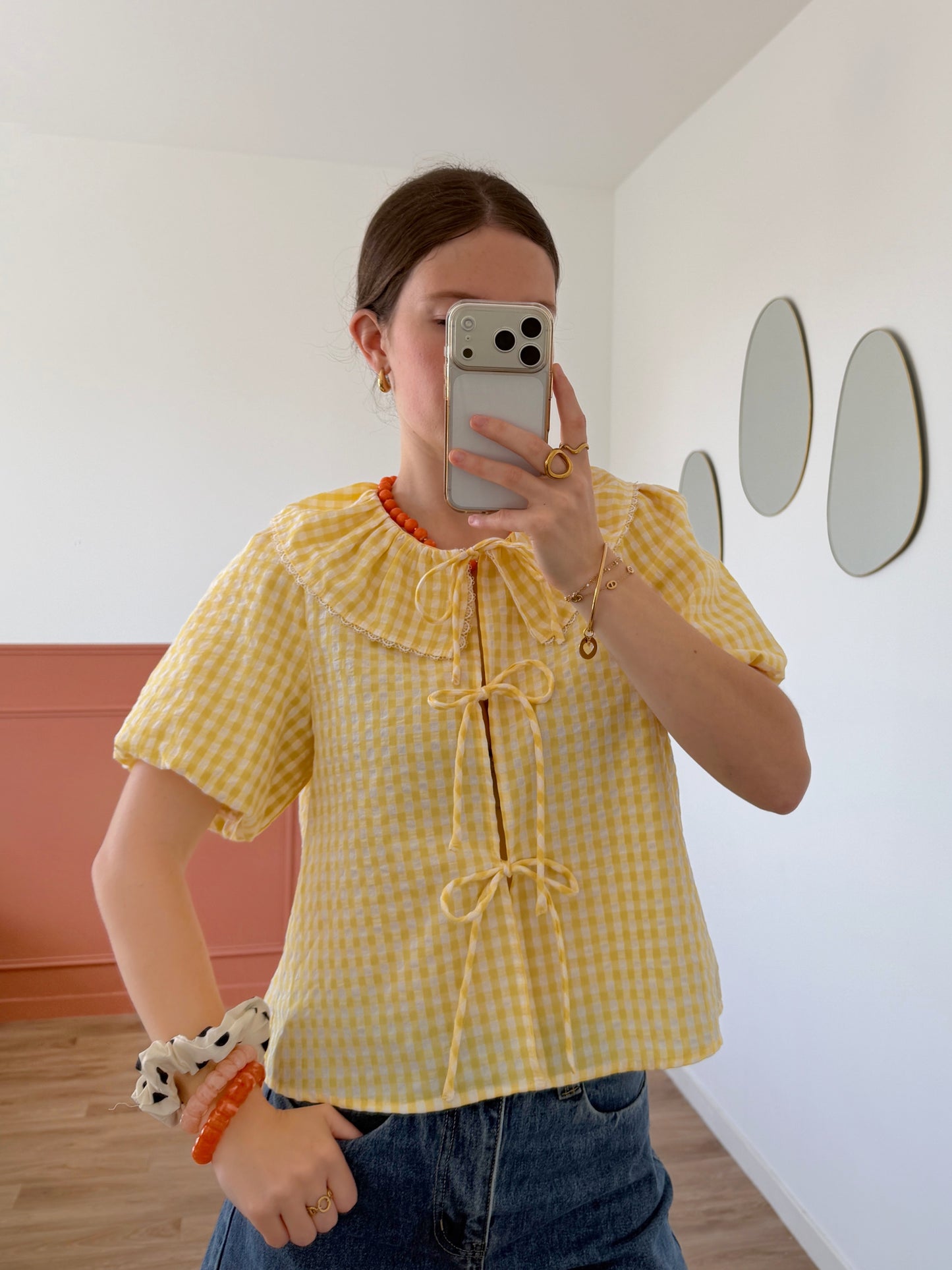 Blouse CASTILLE jaune