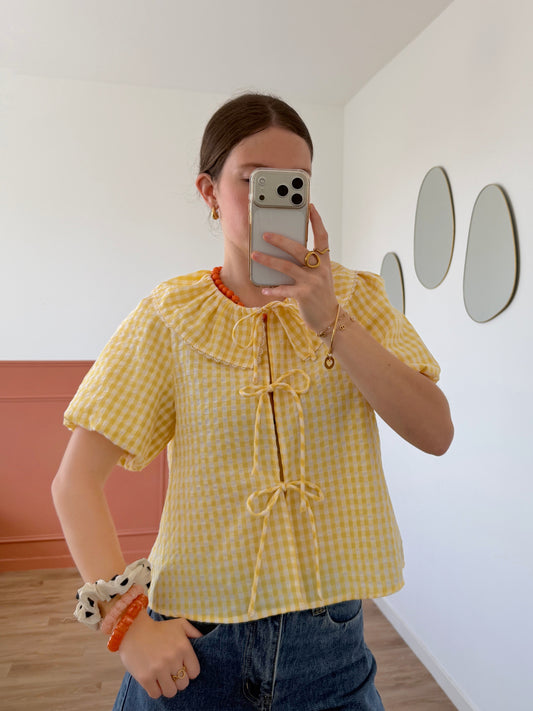 Blouse CASTILLE jaune