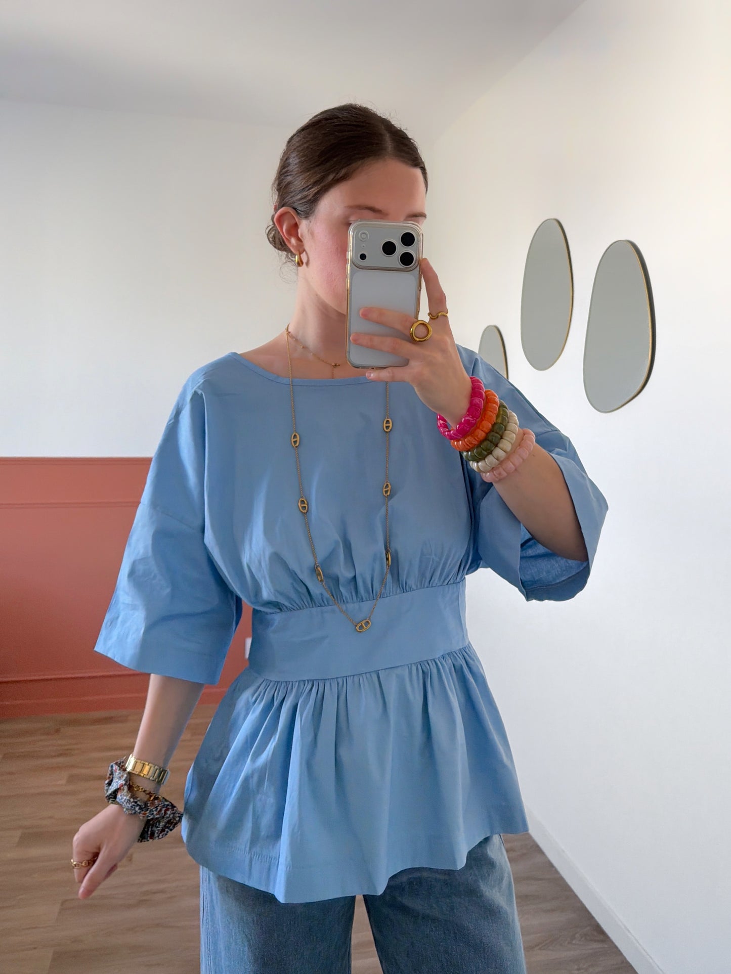 Blouse TANIA bleue