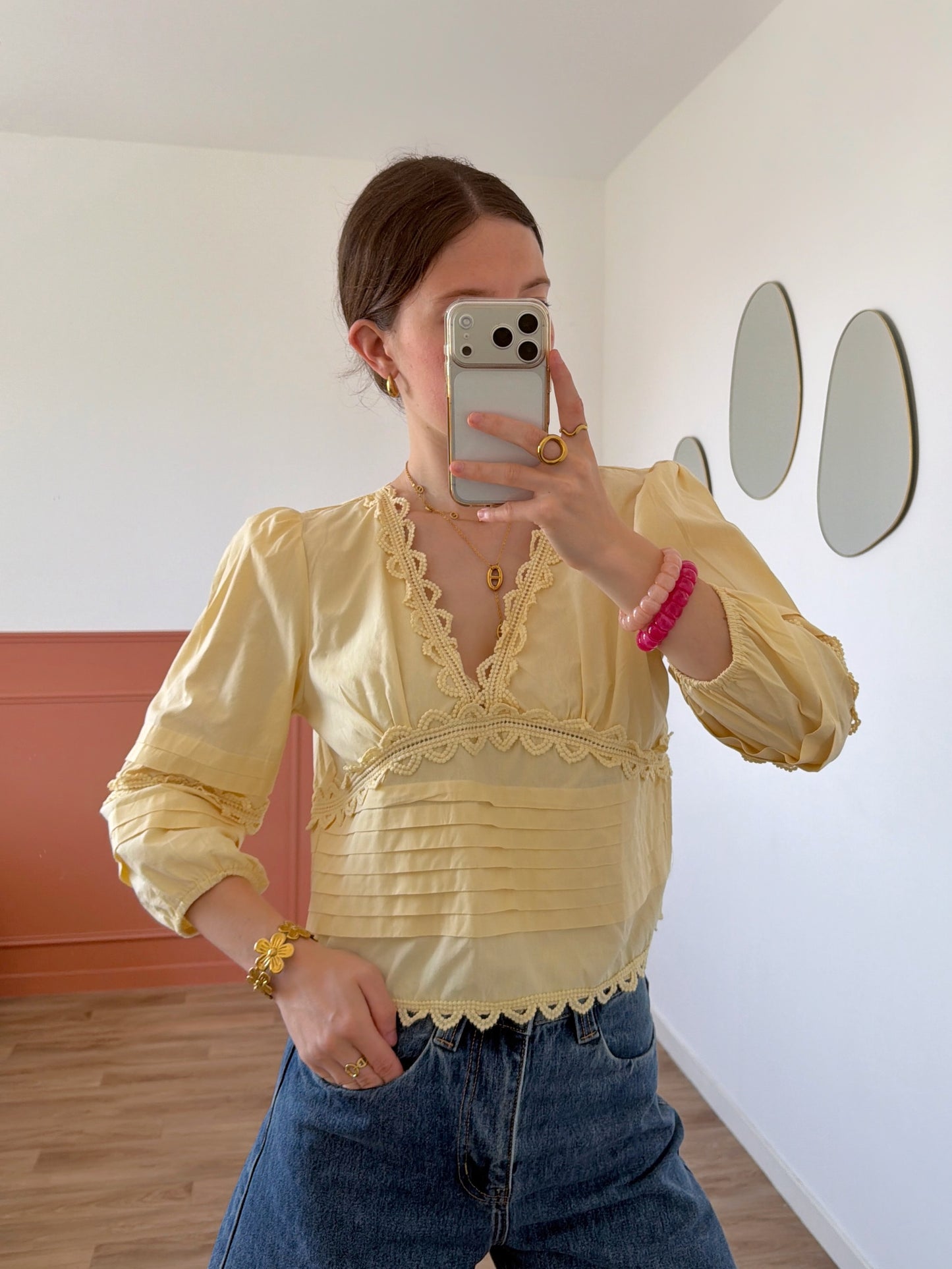 Blouse MILIE jaune