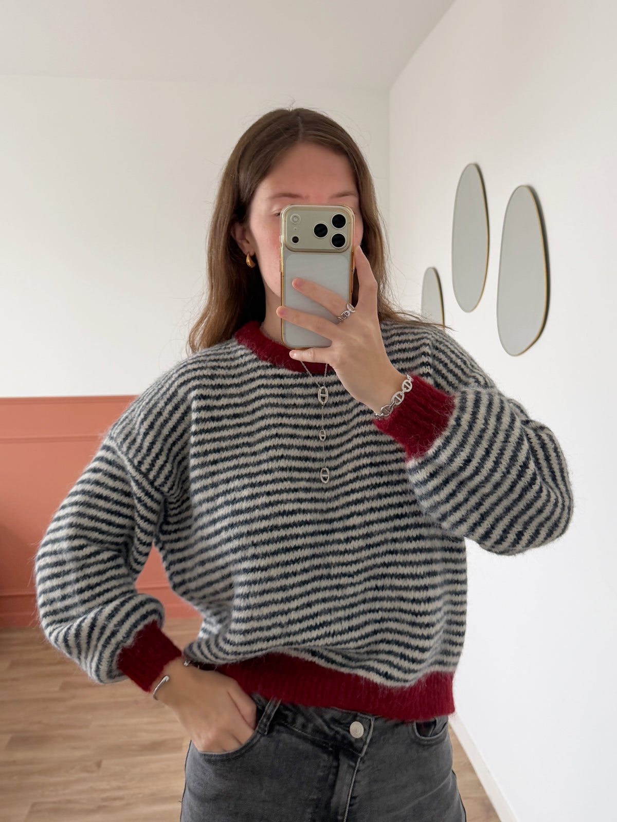 Pull LUCIE bleu marine