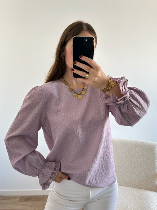 Blouse JUSTINE lila