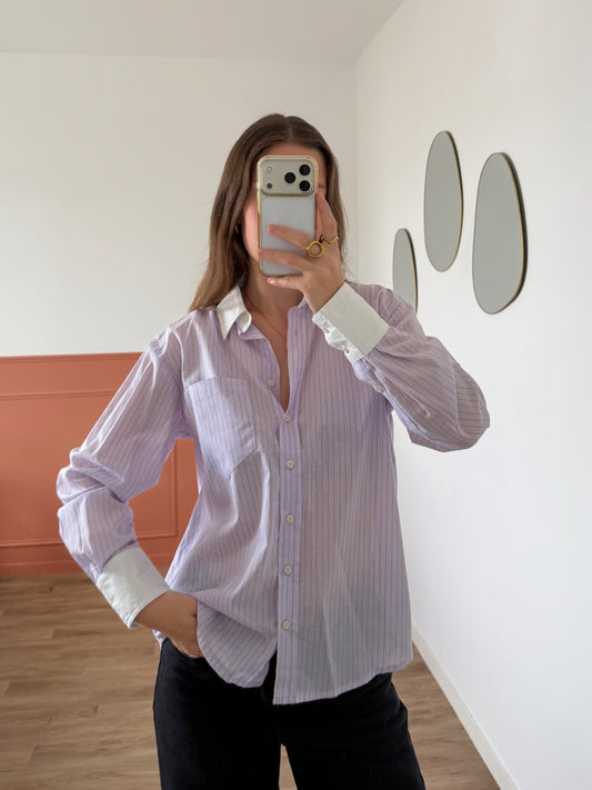 Chemise VALENTINE lilas
