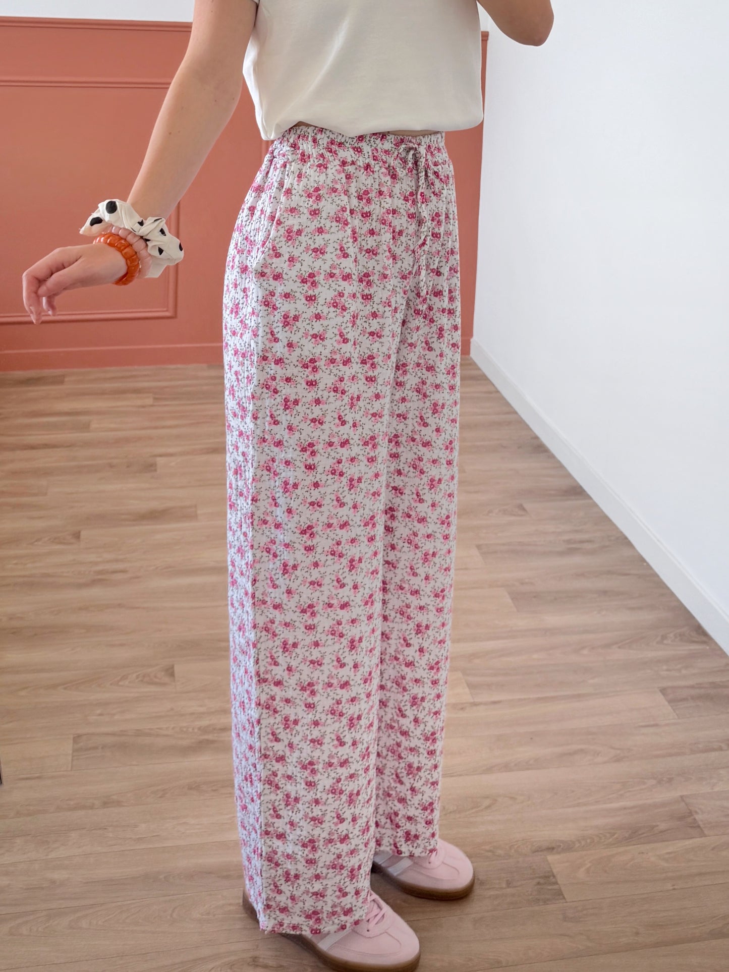Pantalon ONDINE fuchsia