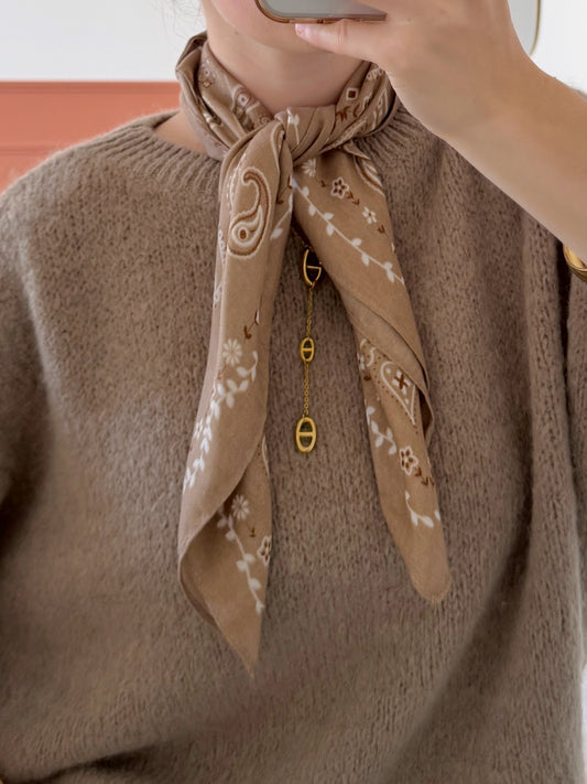 Foulard ELSA beige