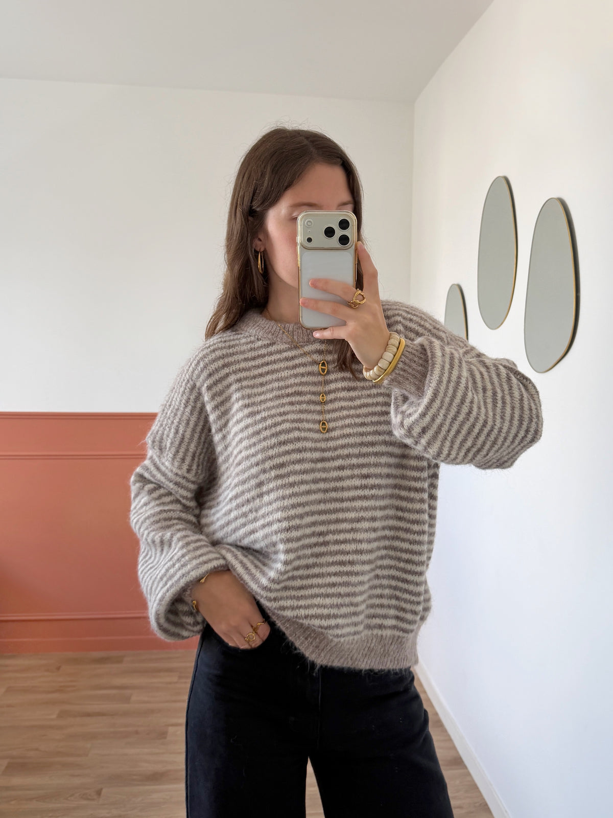 Pull LUCIE marron