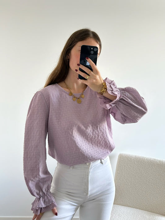 Blouse JUSTINE lila