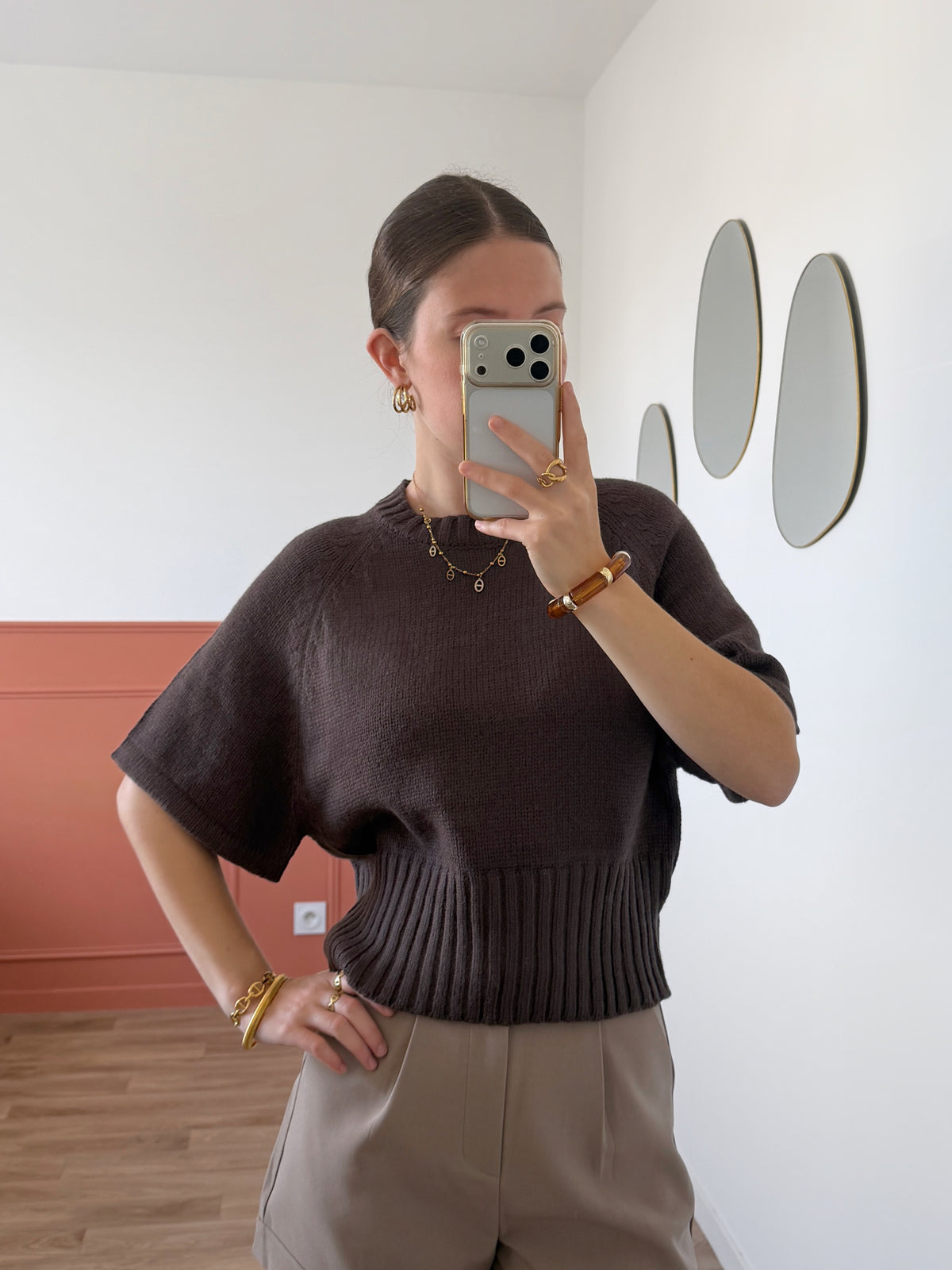 Pull ELIA marron