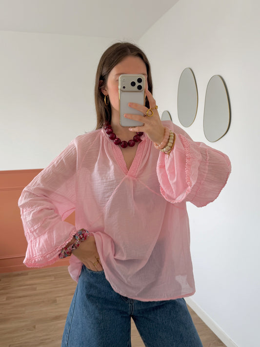 Blouse BOHEMA rose