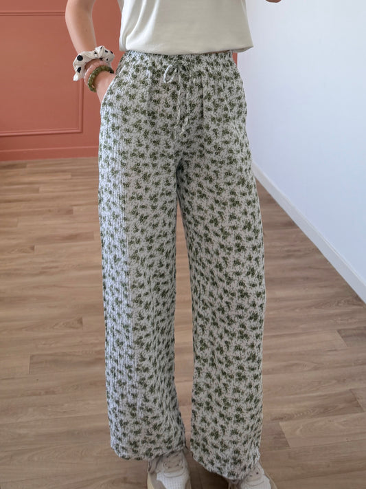Pantalon ONDINE kaki