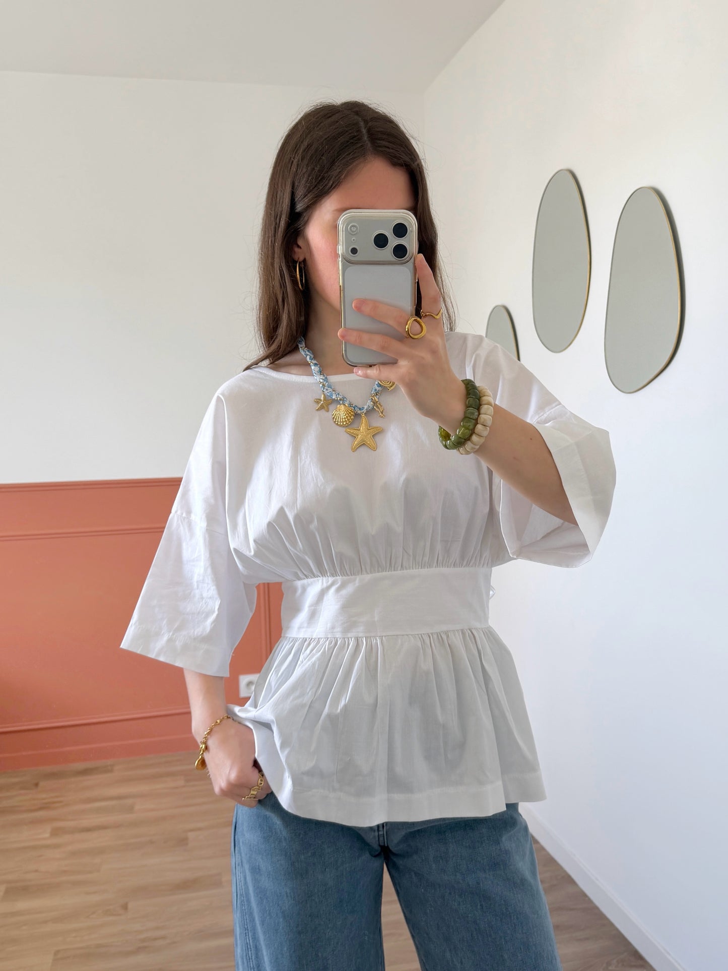 Blouse TANIA blanche