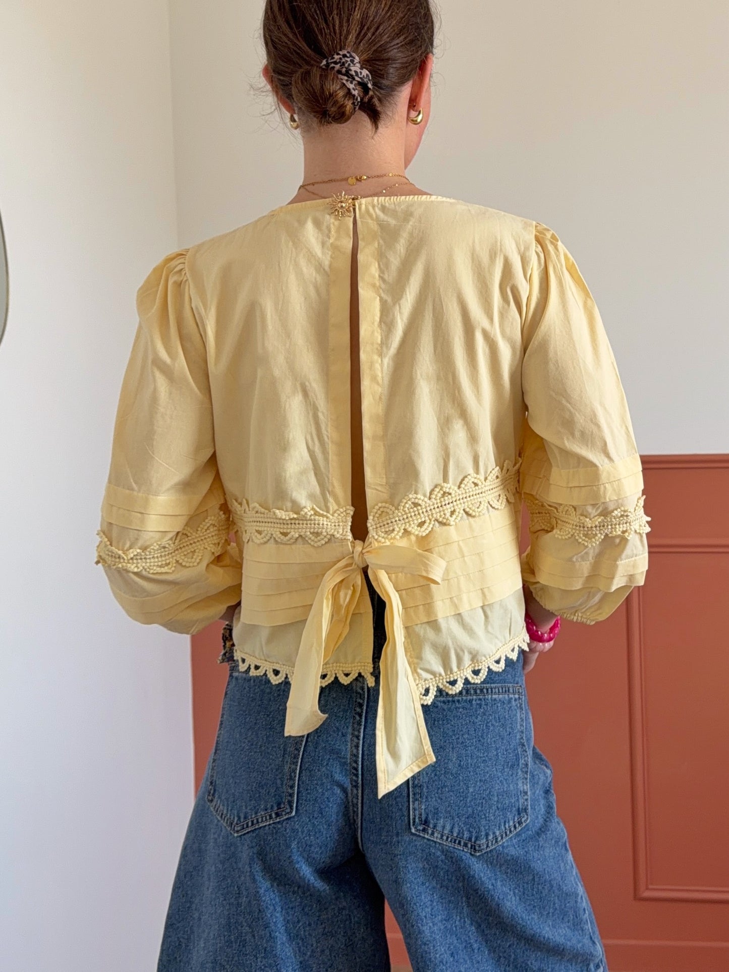 Blouse MILIE jaune
