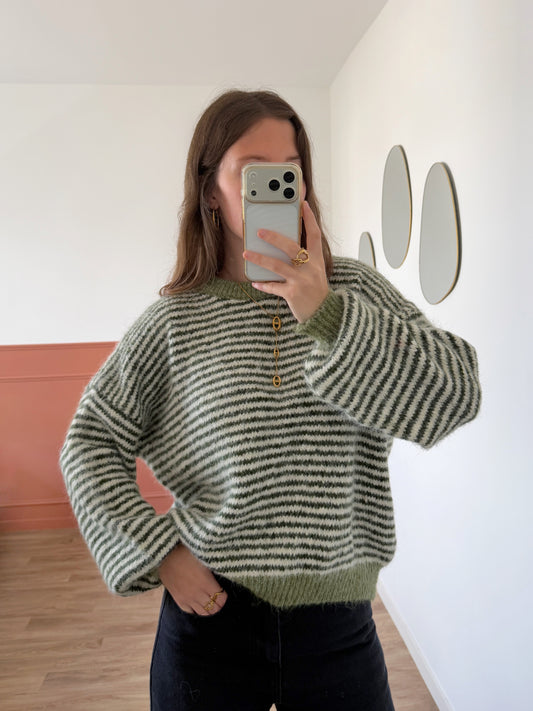 Pull LUCIE kaki
