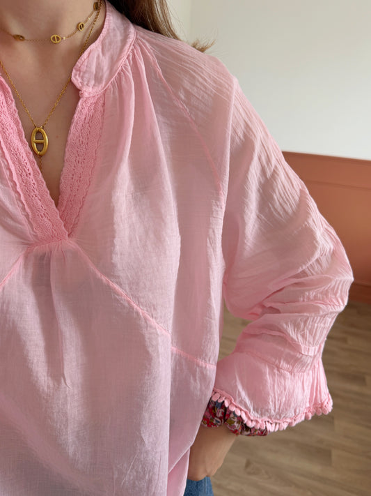 Blouse BOHEMA rose