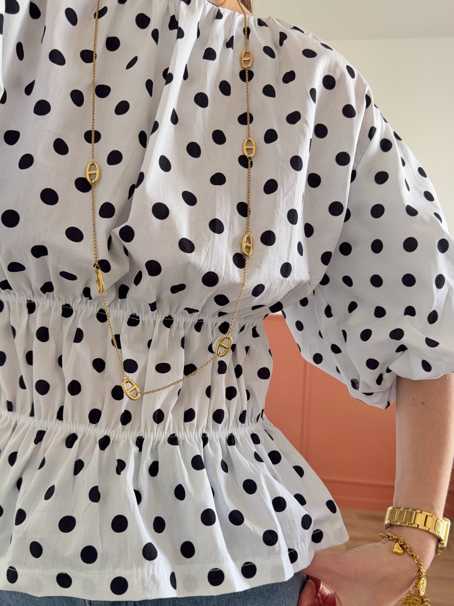 Blouse DANAÉ blanche