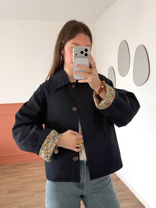 Trench liberty LILI bleu marine
