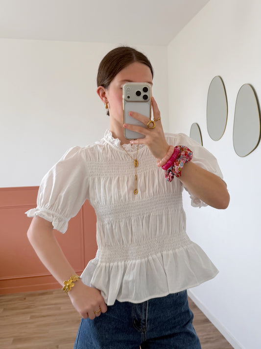 Blouse AURORE blanche