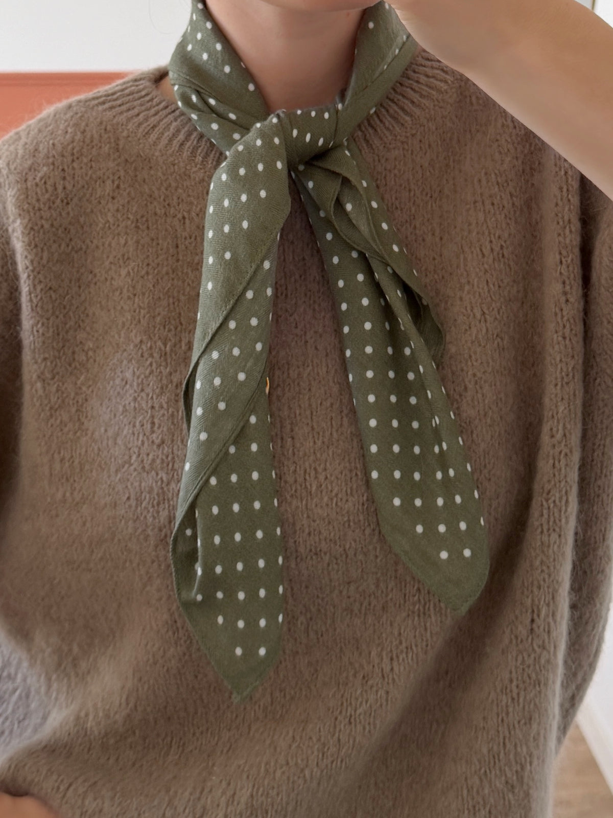 Foulard POIS kaki