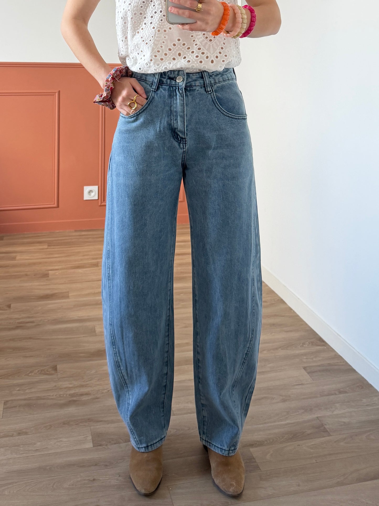 Jean barrel GABI