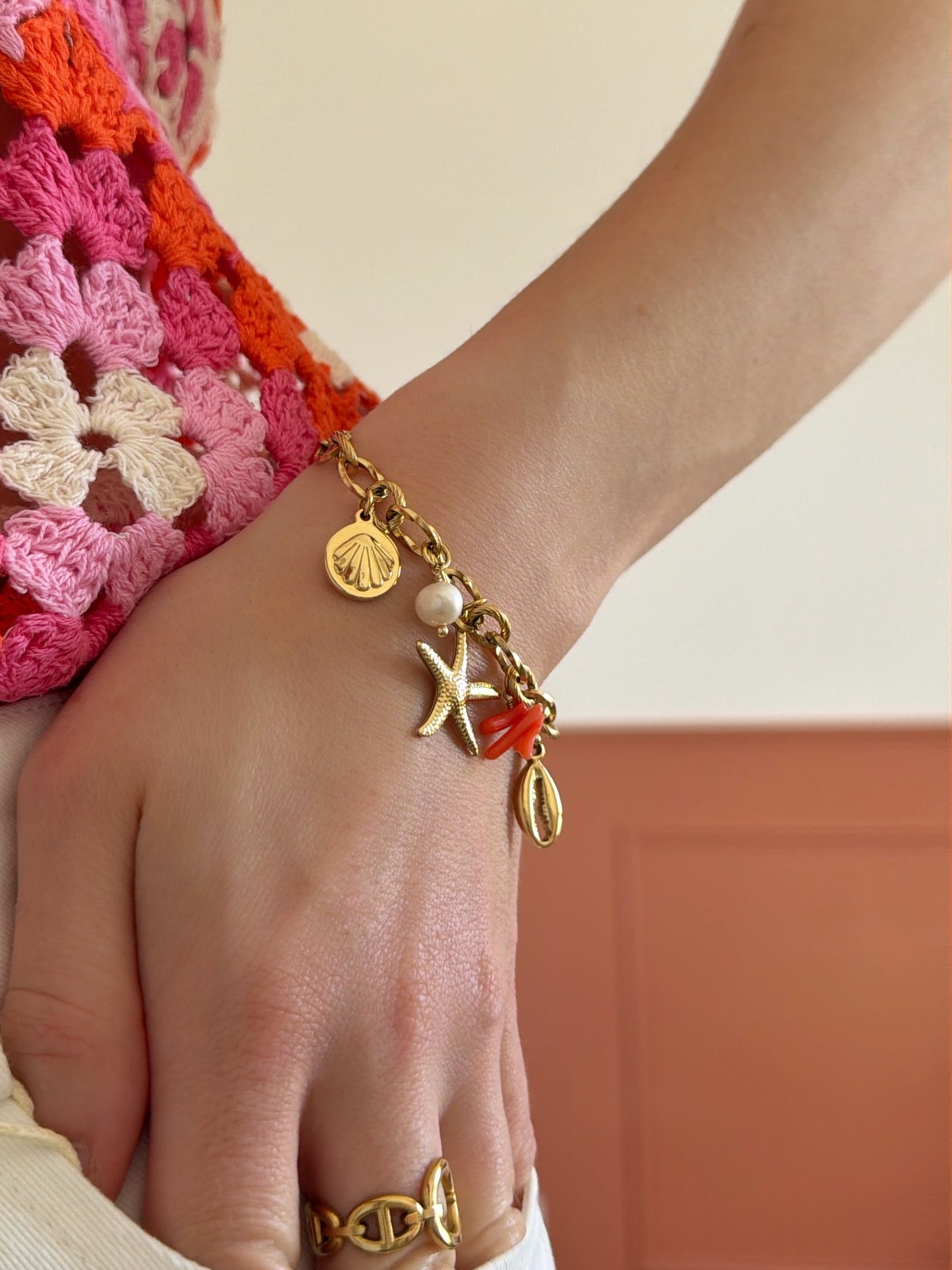 Bracelet breloques MER
