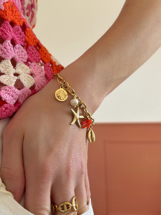 Bracelet breloques MER