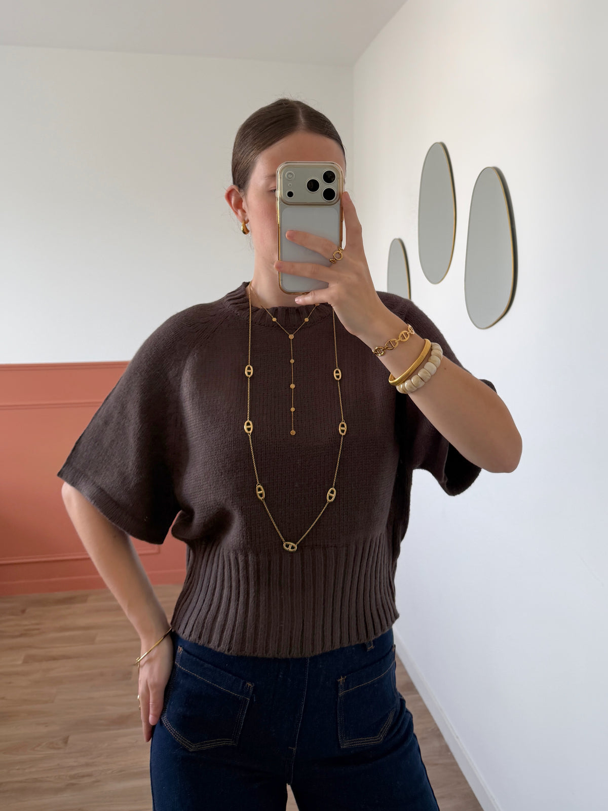 Pull ELIA marron