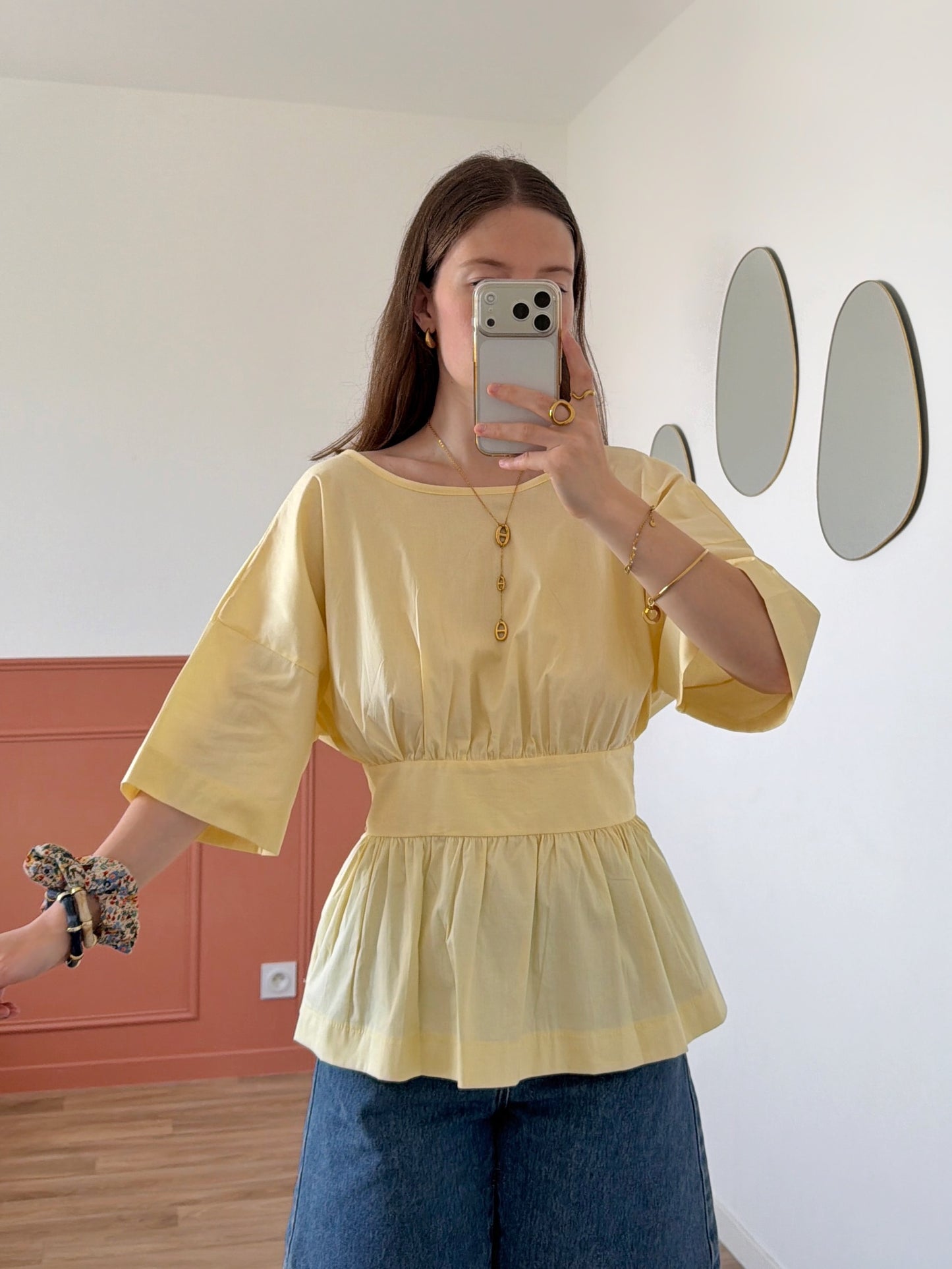 Blouse TANIA jaune