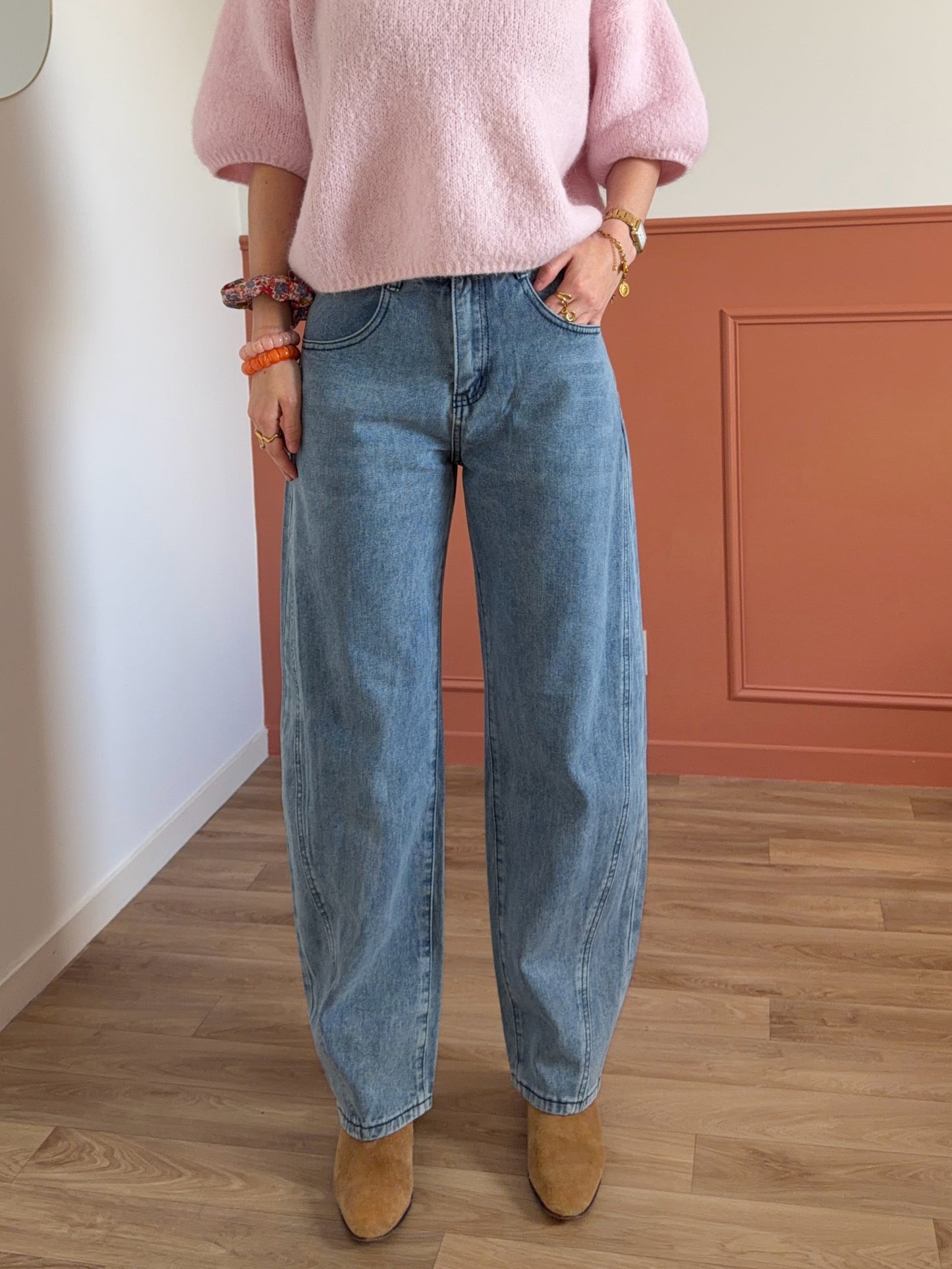 Jean barrel GABI