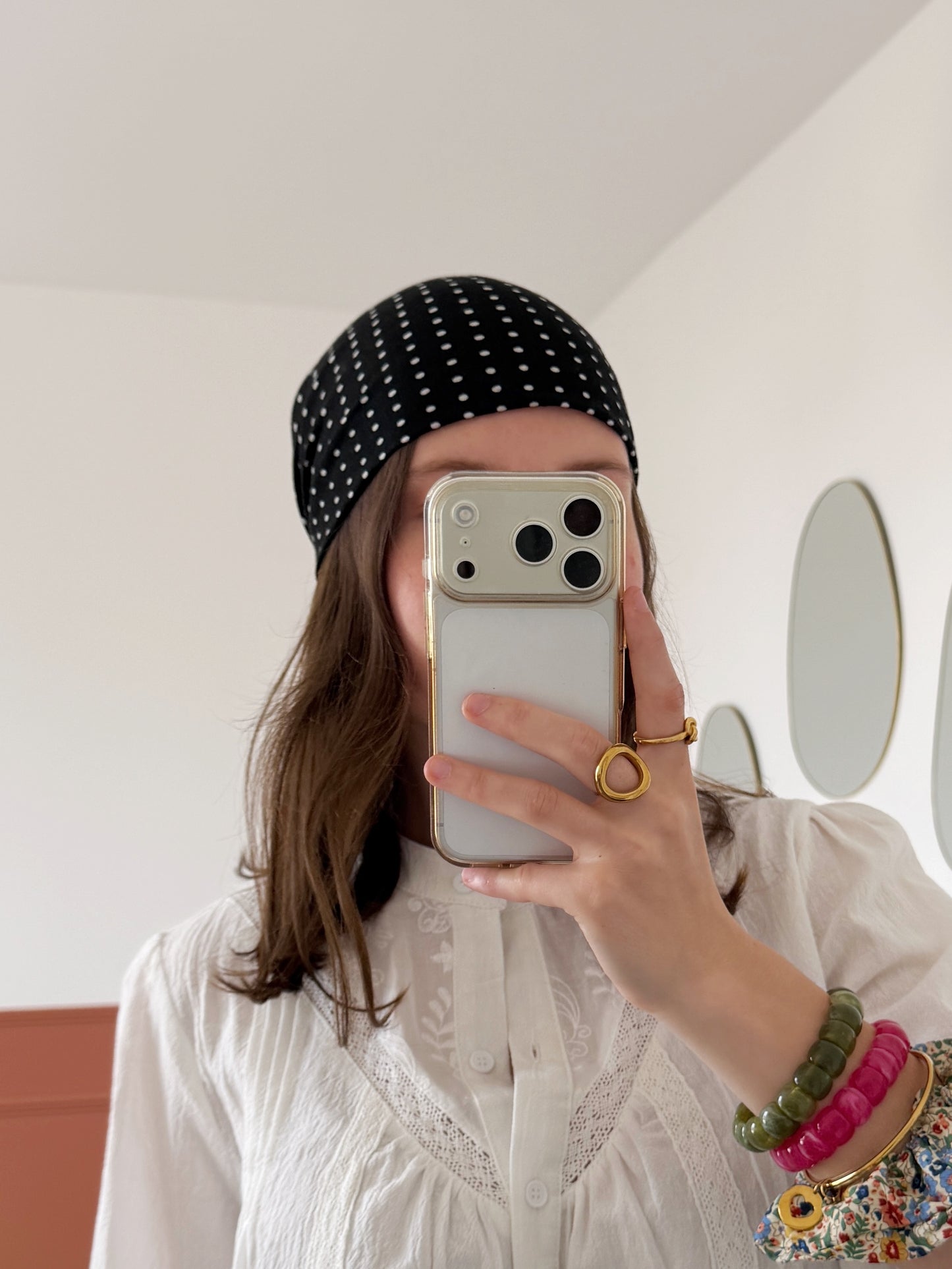 Foulard POIS noir
