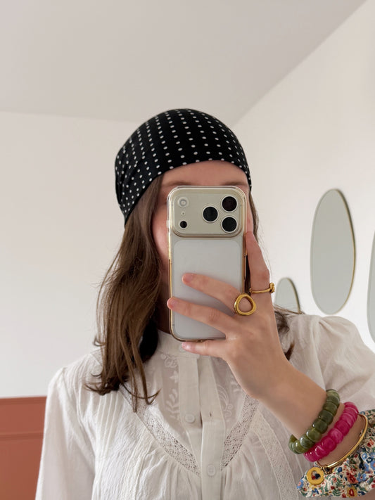Foulard POIS noir