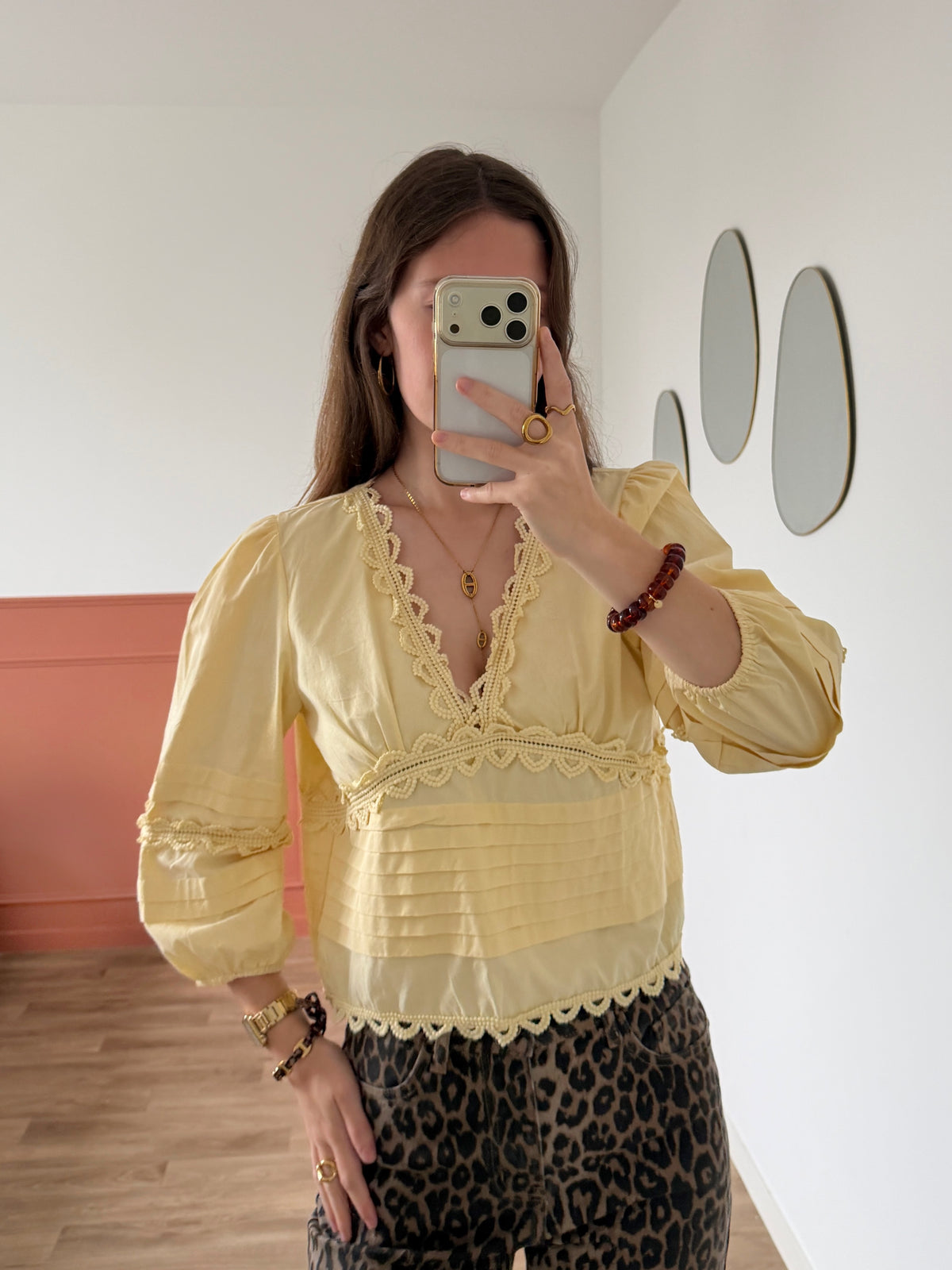 Blouse MILIE jaune