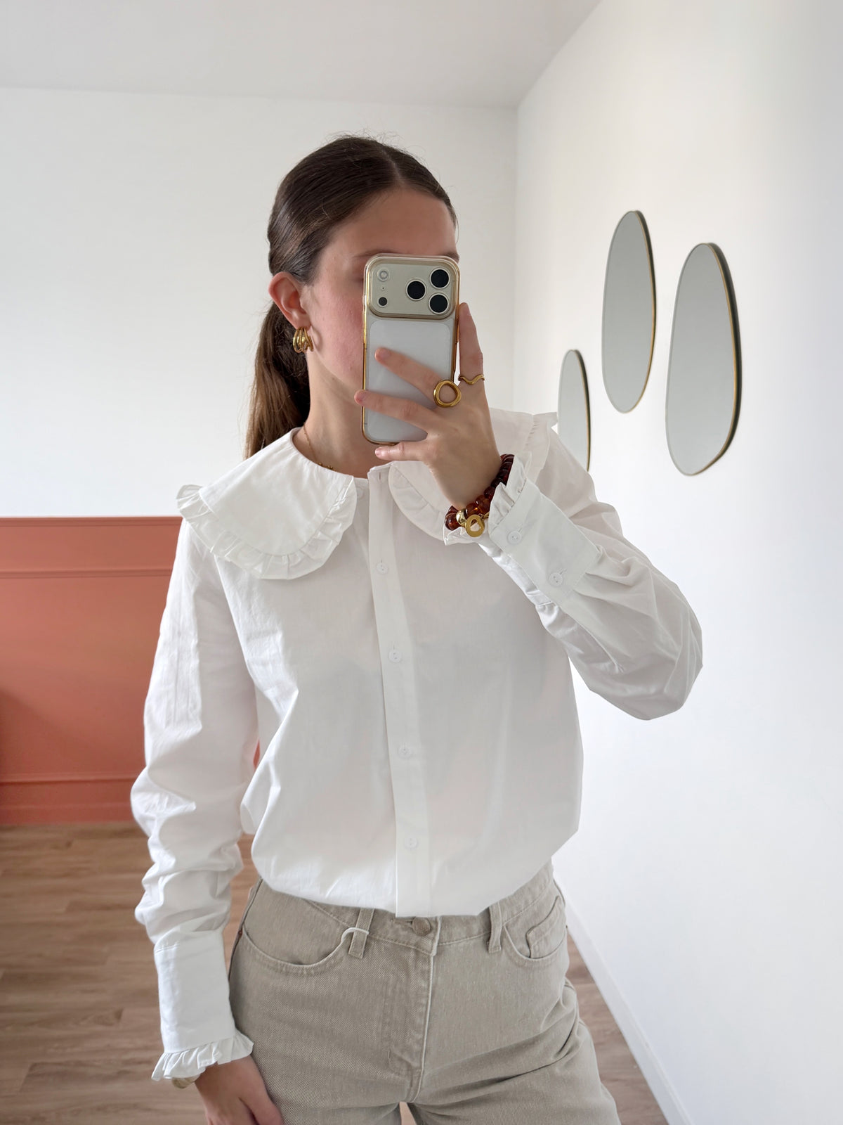 Chemise AMÉLIA blanche