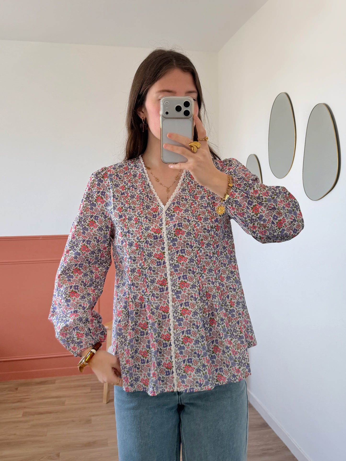 Blouse DIANE lilas