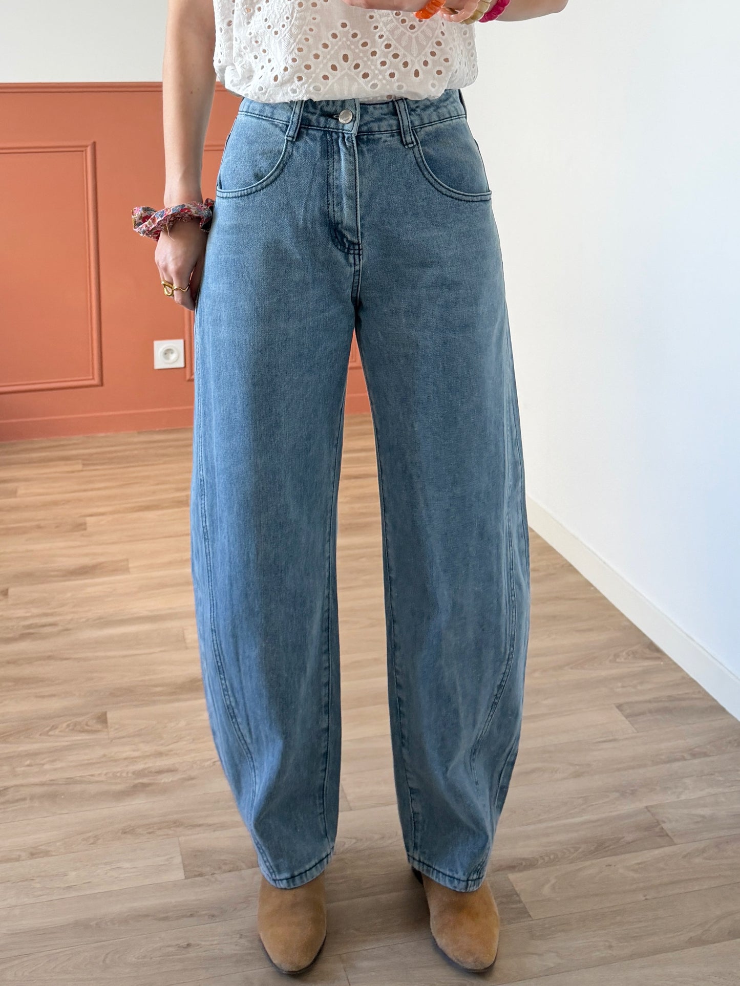 Jean barrel GABI