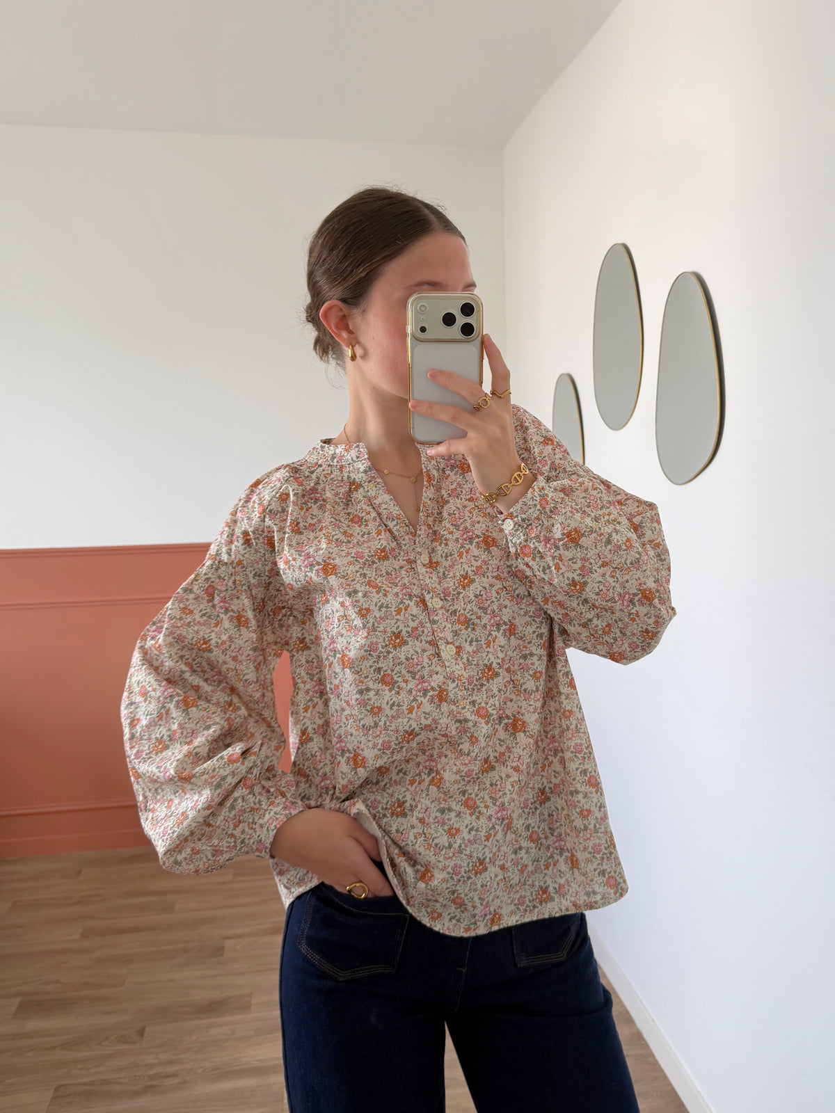 Blouse NOÉMIE beige