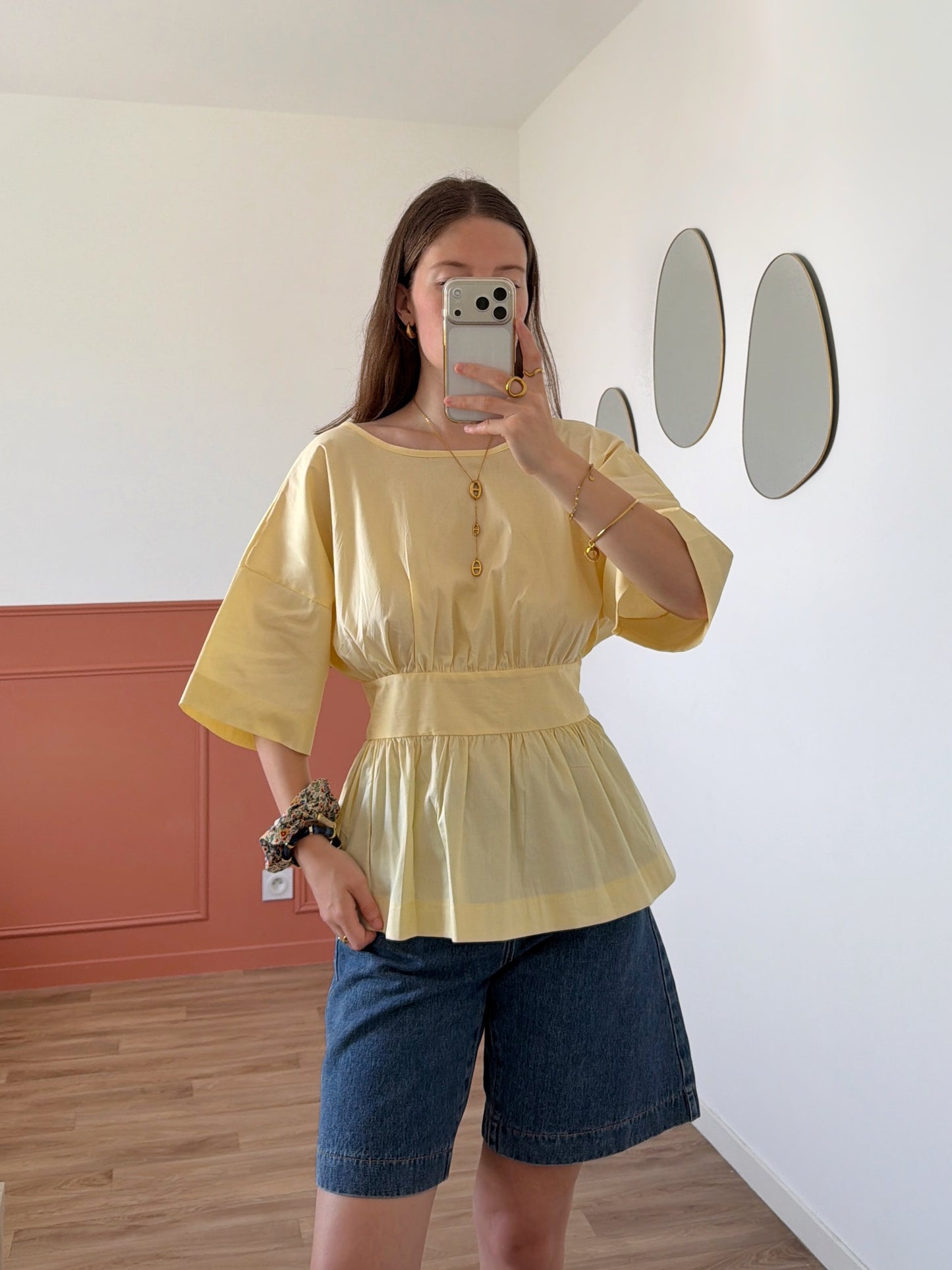 Blouse TANIA jaune