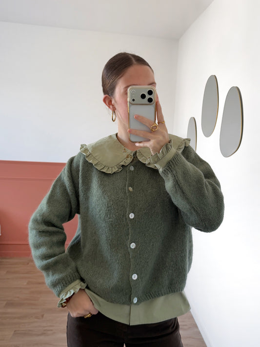Cardigan OLIVIA kaki