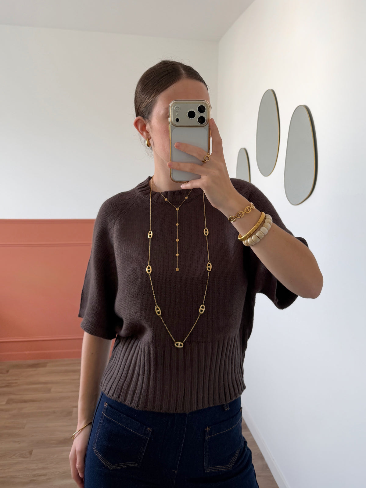 Pull ELIA marron