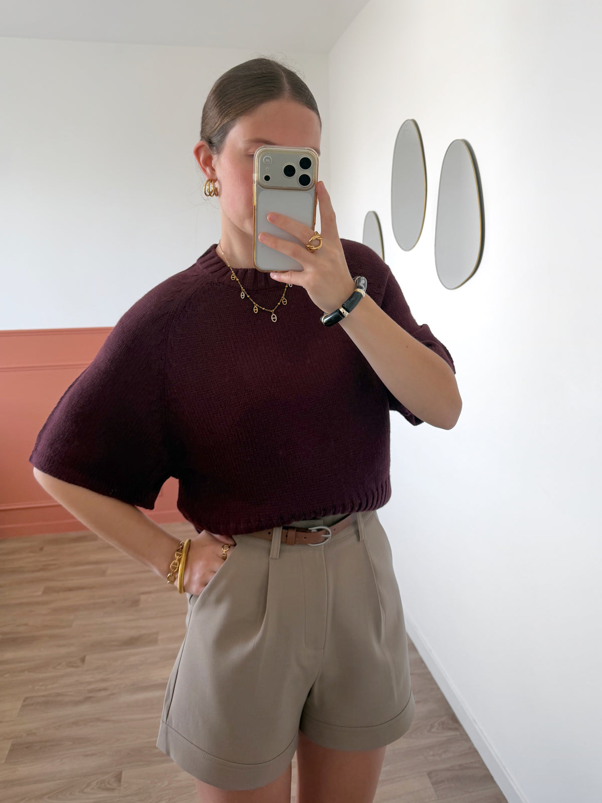 Pull ELIA bordeaux
