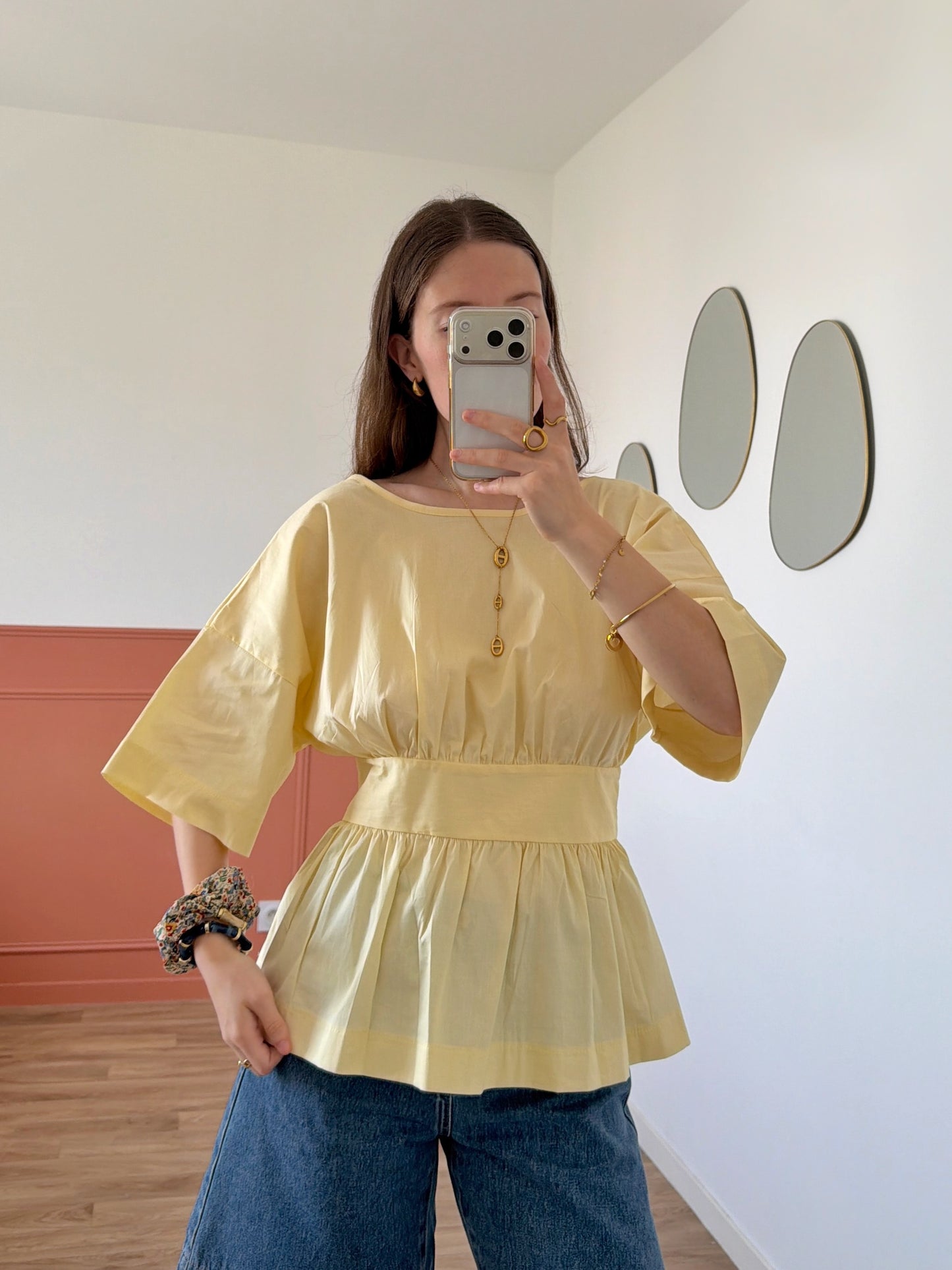 Blouse TANIA jaune